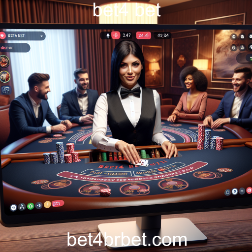 Experiência Imersiva com Cassino Ao Vivo no Bet4 Bet